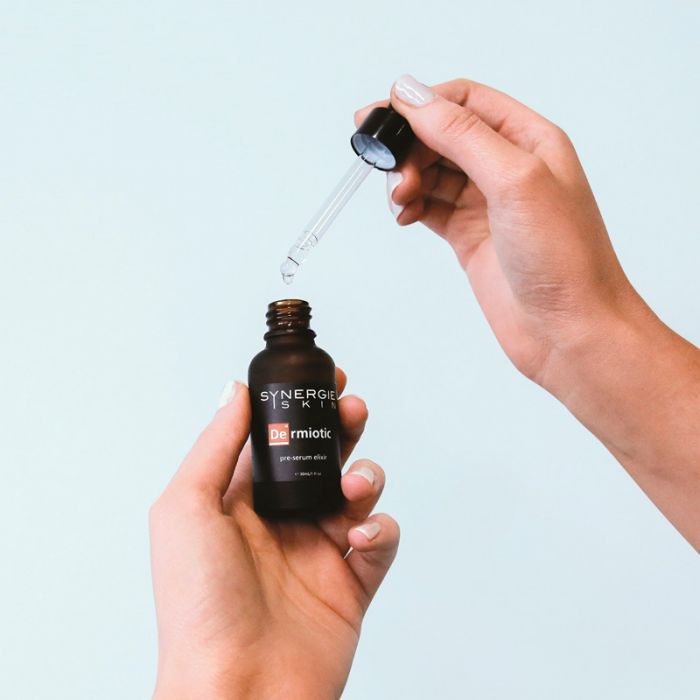 Dermiotic huidstress acne roodheid